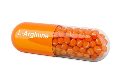  Kapsel mit L-Arginin, Nahrungsergänzungsmittel