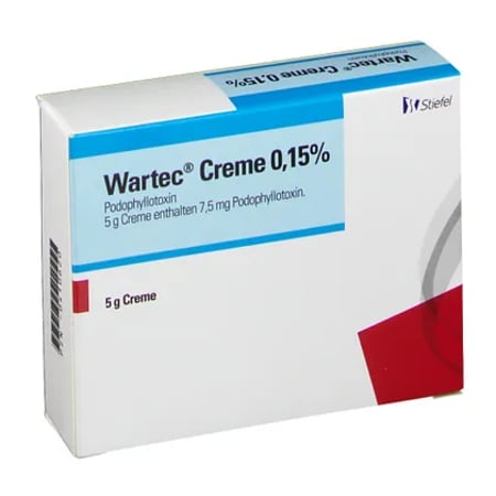 Wartec Creme 0.15%, 5g