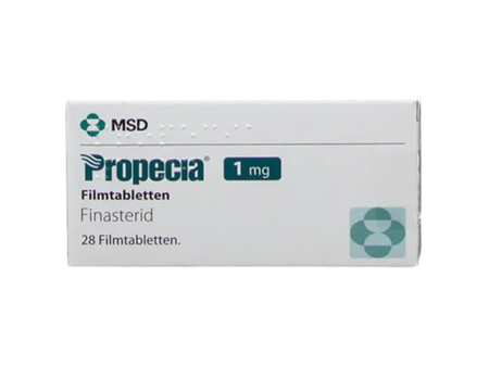 Packung Propecia 1 mg mit 28 Filmtabletten von MSD