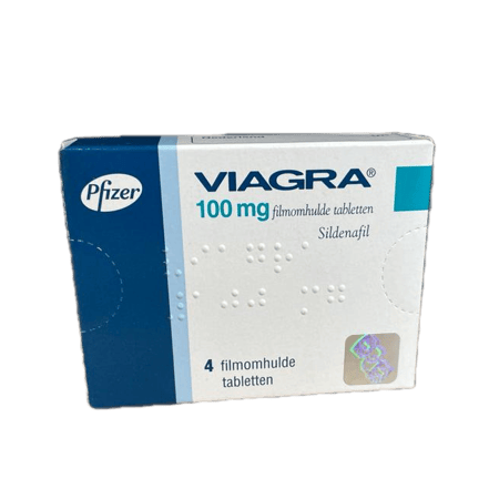 Viagra 100 mg 4 filovertrukne tabletter